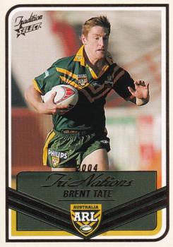 2005 Select Tradition - Australian Tri Nations Squad Members #TN22 Brent Tate Front
